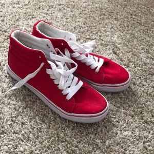 Red High Tops